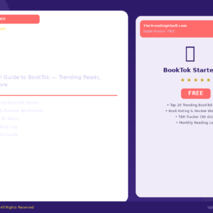 BookTok Starter Kit
